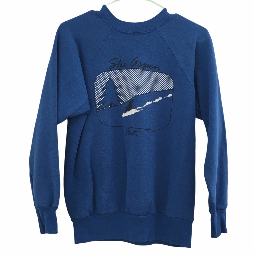 Vintage Ski Aspen Fast 1987 Sweatshirt
